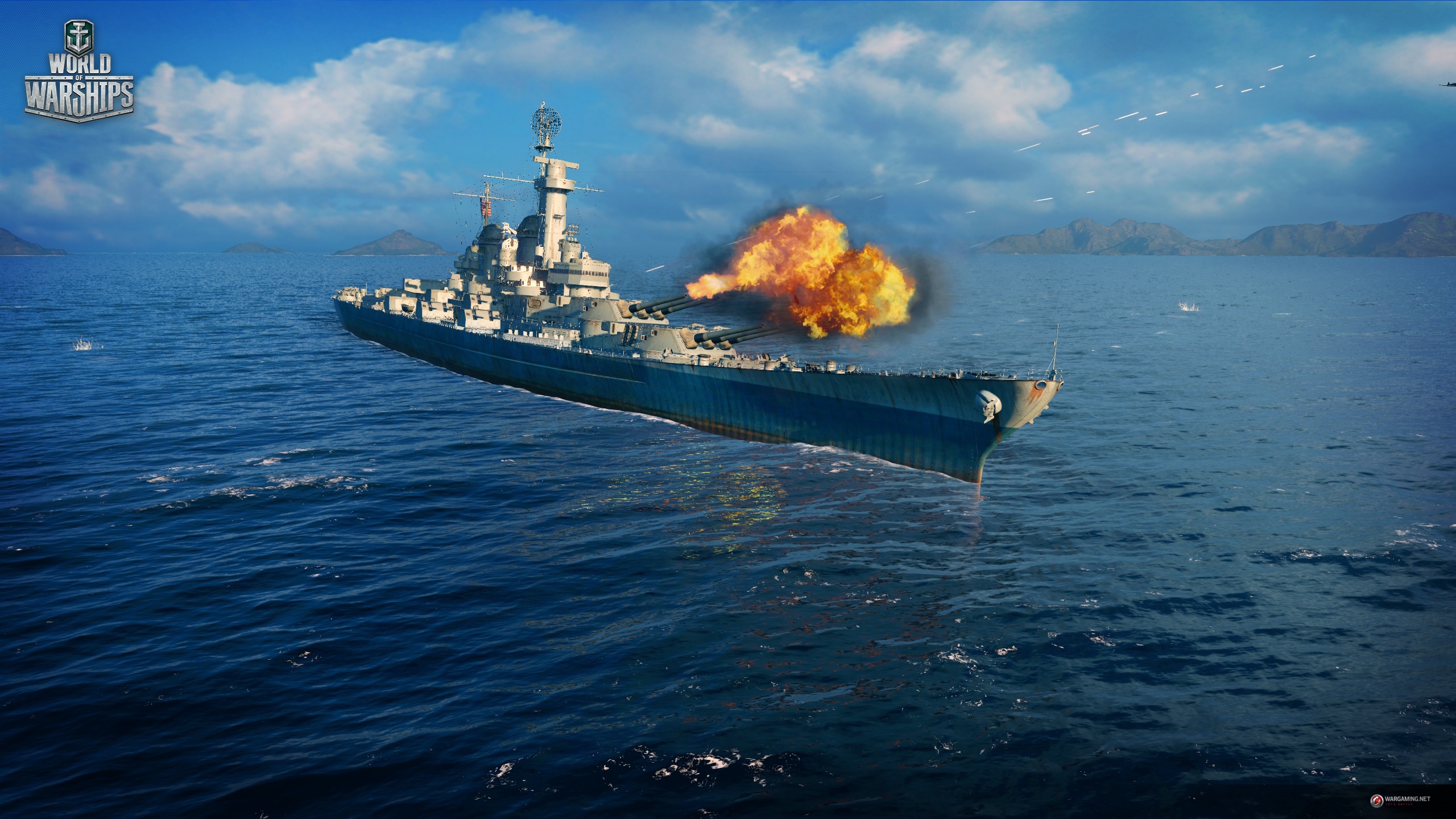WWII USA Battleship