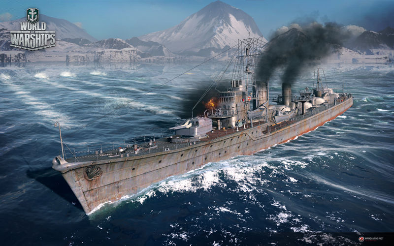 WWII Japan Destroyer
